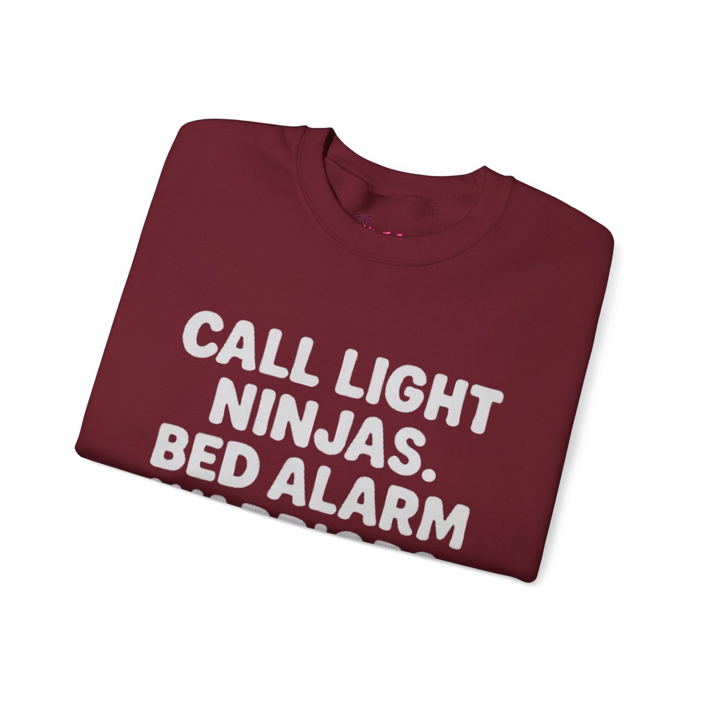 CALL LIGHT NINJAS. BED ALARM WARRIORS. -THE CNA