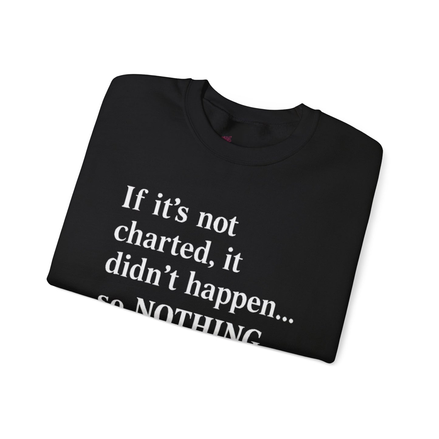 If it's not charted, it didn't happen... So NOTHING happened today.