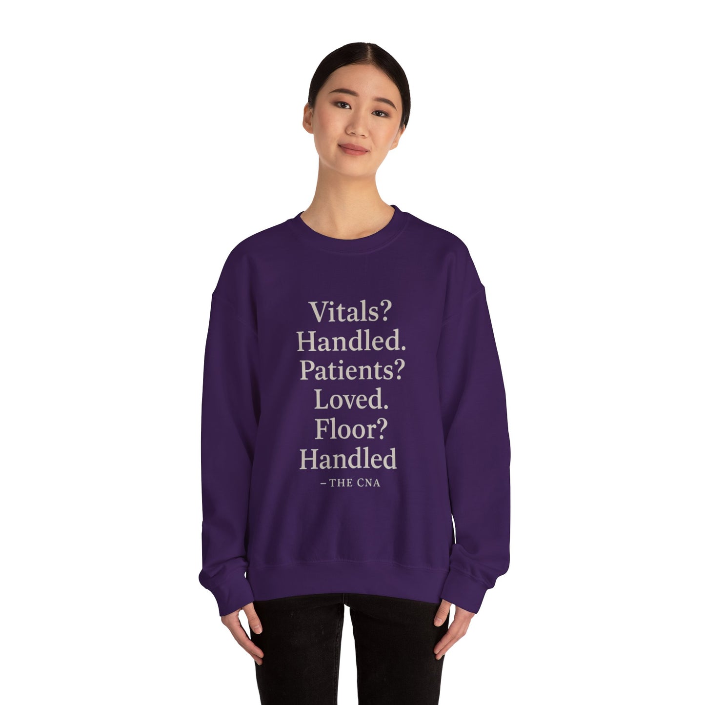 Vitals? Handled. Patients? Loved. Floor? Handled - THE CNA