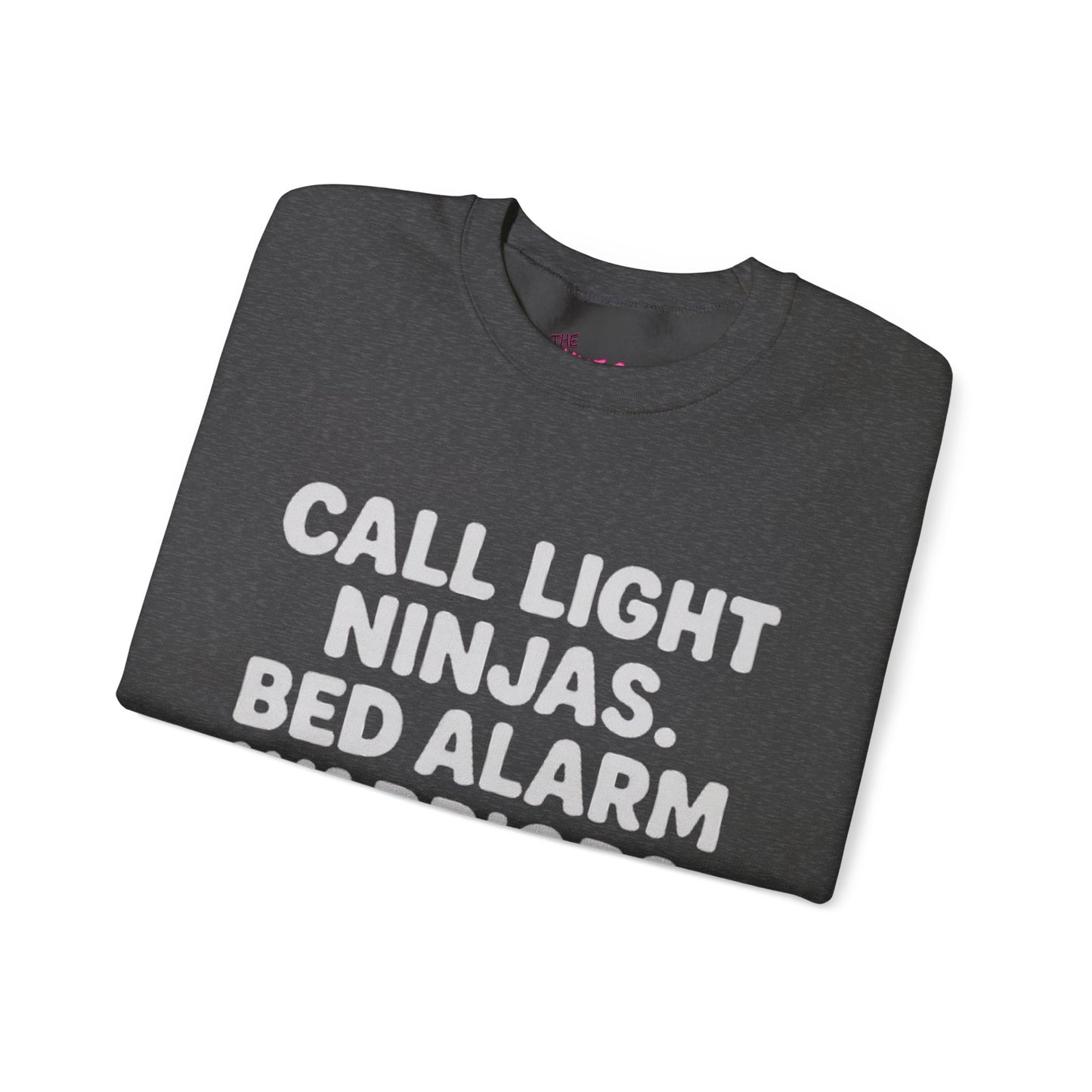 CALL LIGHT NINJAS. BED ALARM WARRIORS. -THE CNA