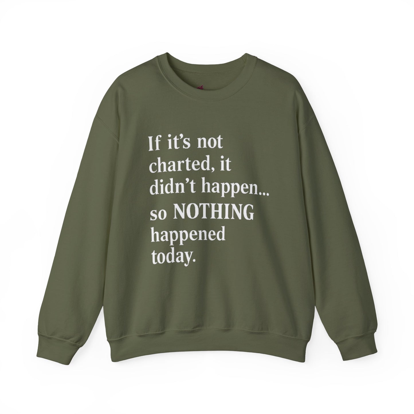 If it's not charted, it didn't happen... So NOTHING happened today.