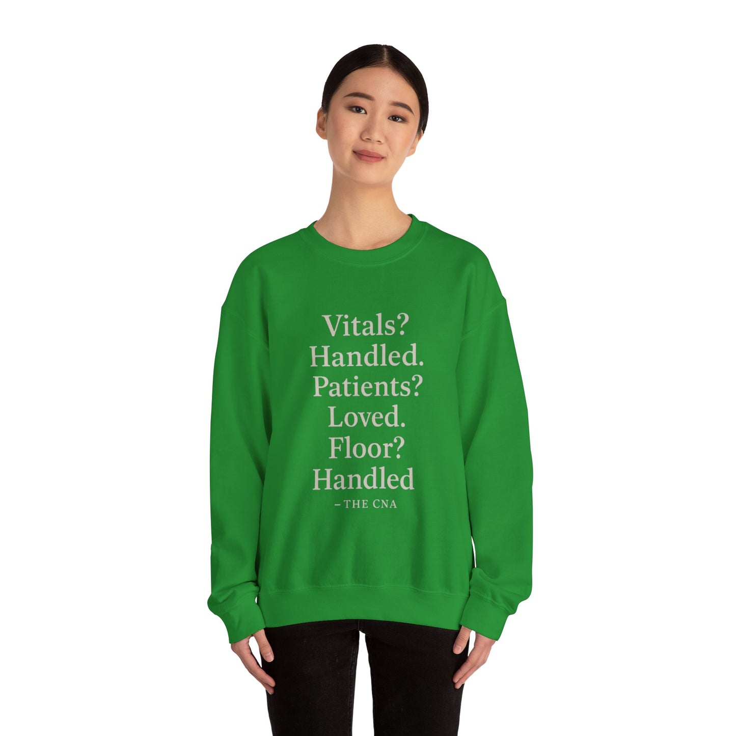 Vitals? Handled. Patients? Loved. Floor? Handled - THE CNA