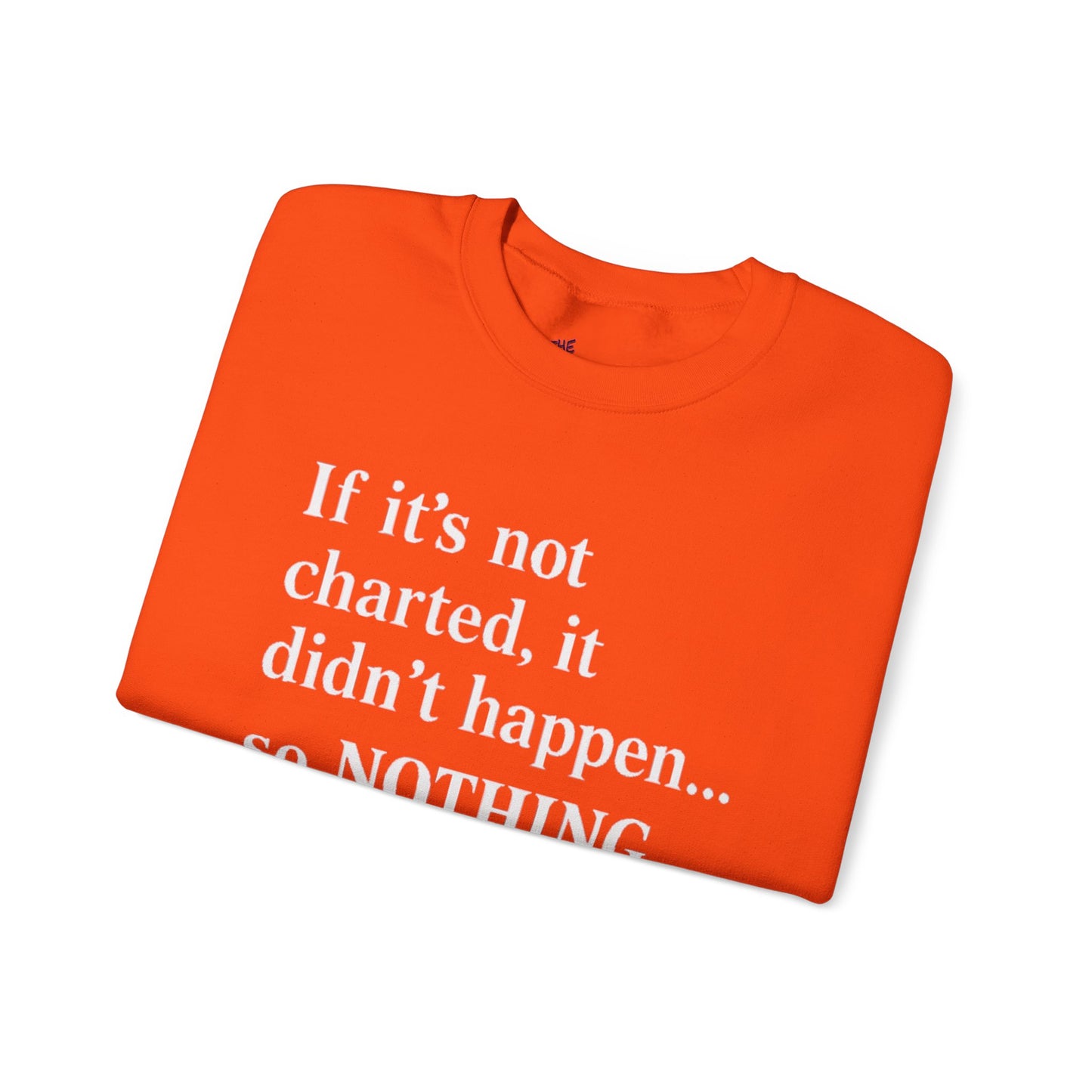 If it's not charted, it didn't happen... So NOTHING happened today.