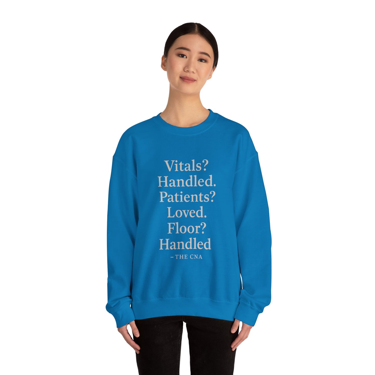 Vitals? Handled. Patients? Loved. Floor? Handled - THE CNA