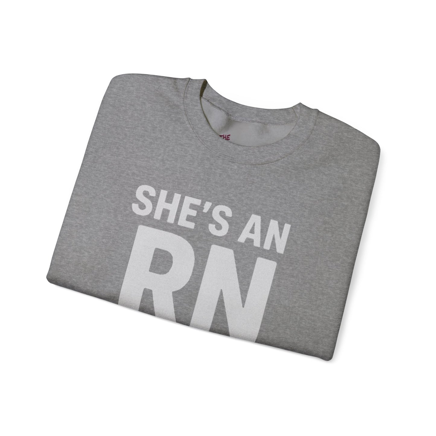 SHE'S AN RN THAT MEANS RESULTS NOW.