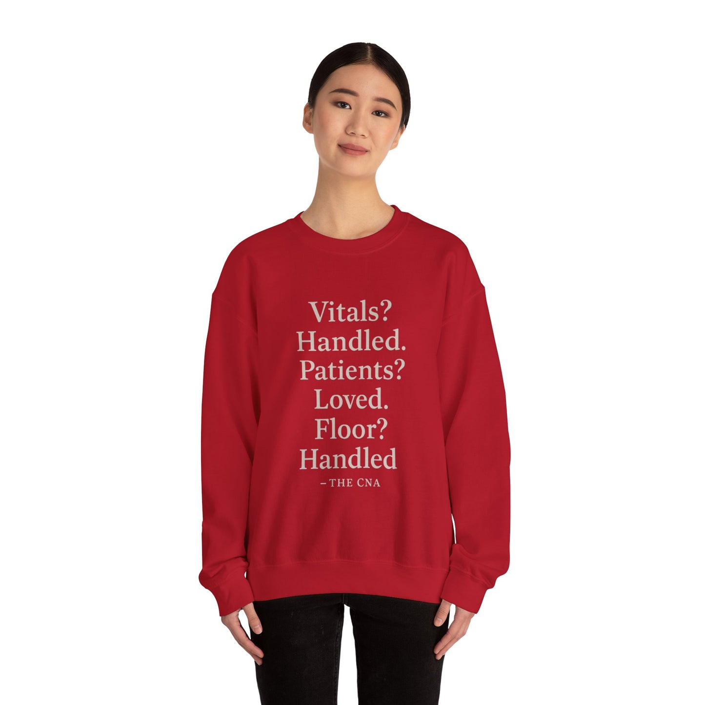 Vitals? Handled. Patients? Loved. Floor? Handled - THE CNA