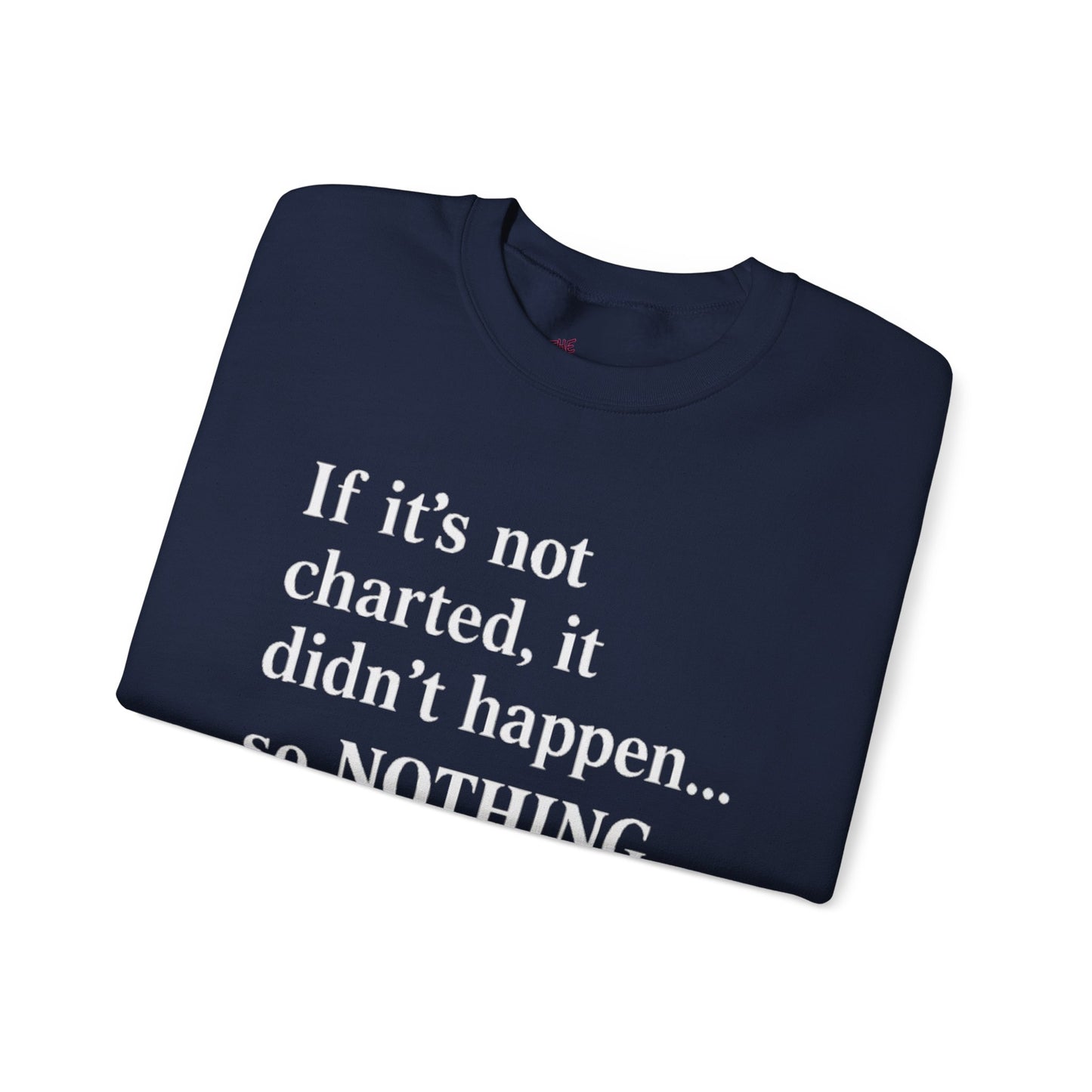 If it's not charted, it didn't happen... So NOTHING happened today.
