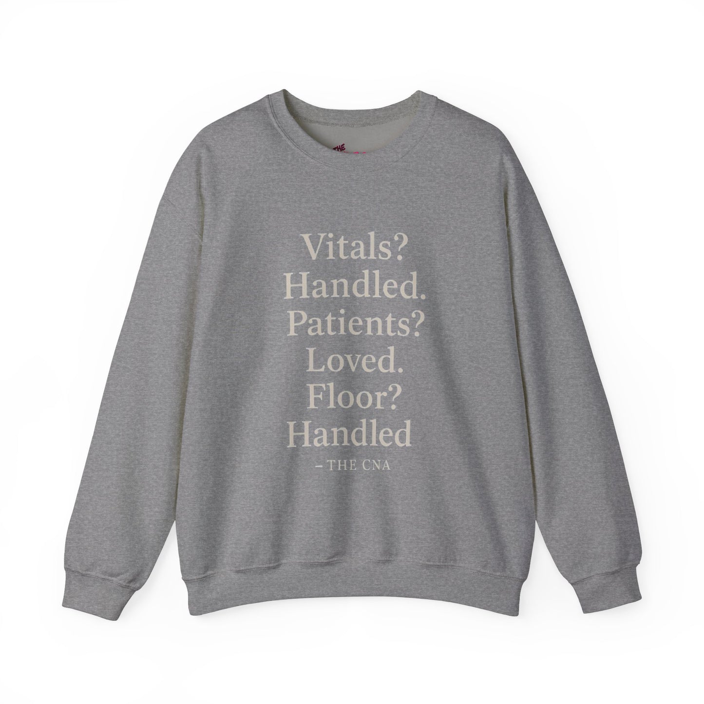 Vitals? Handled. Patients? Loved. Floor? Handled - THE CNA