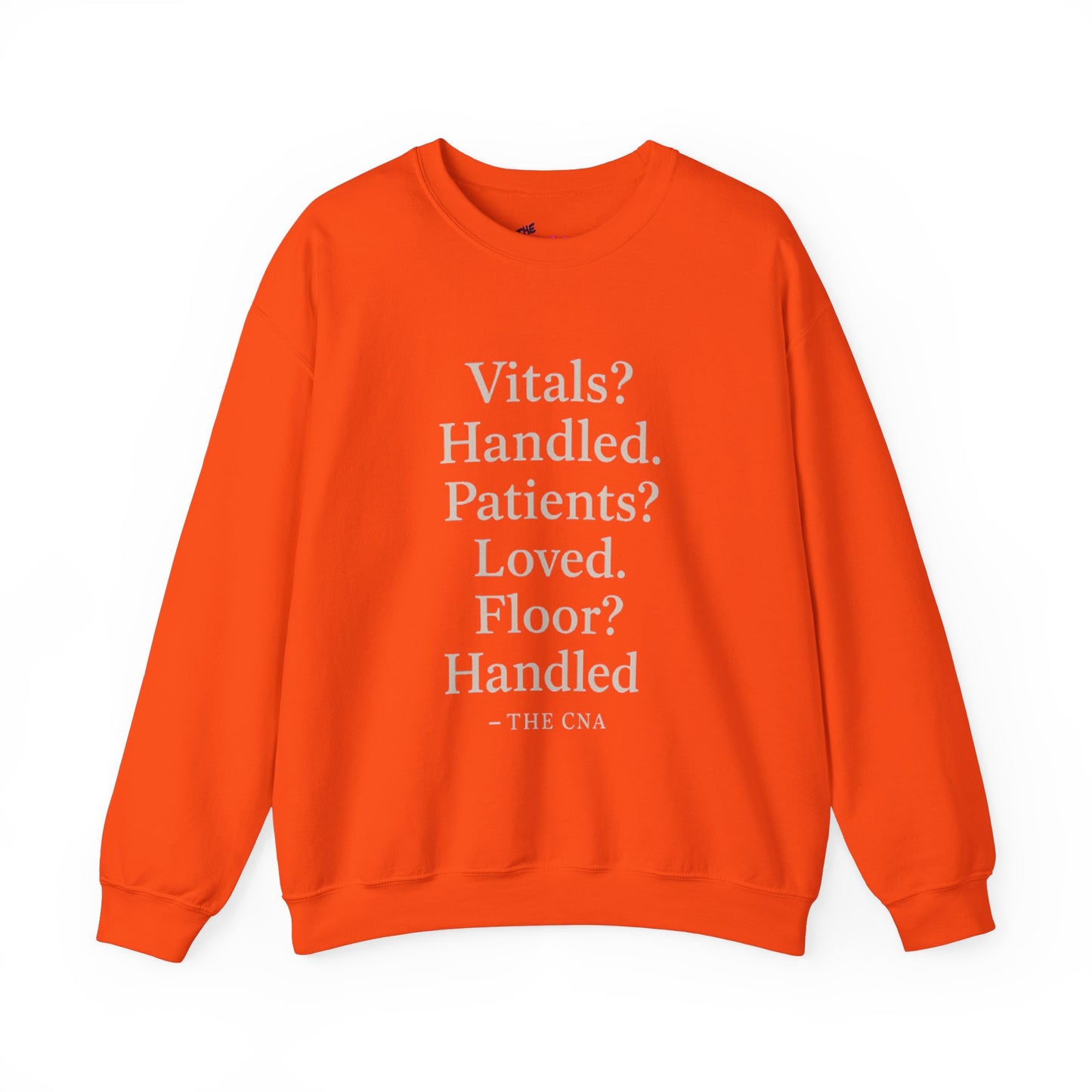 Vitals? Handled. Patients? Loved. Floor? Handled - THE CNA
