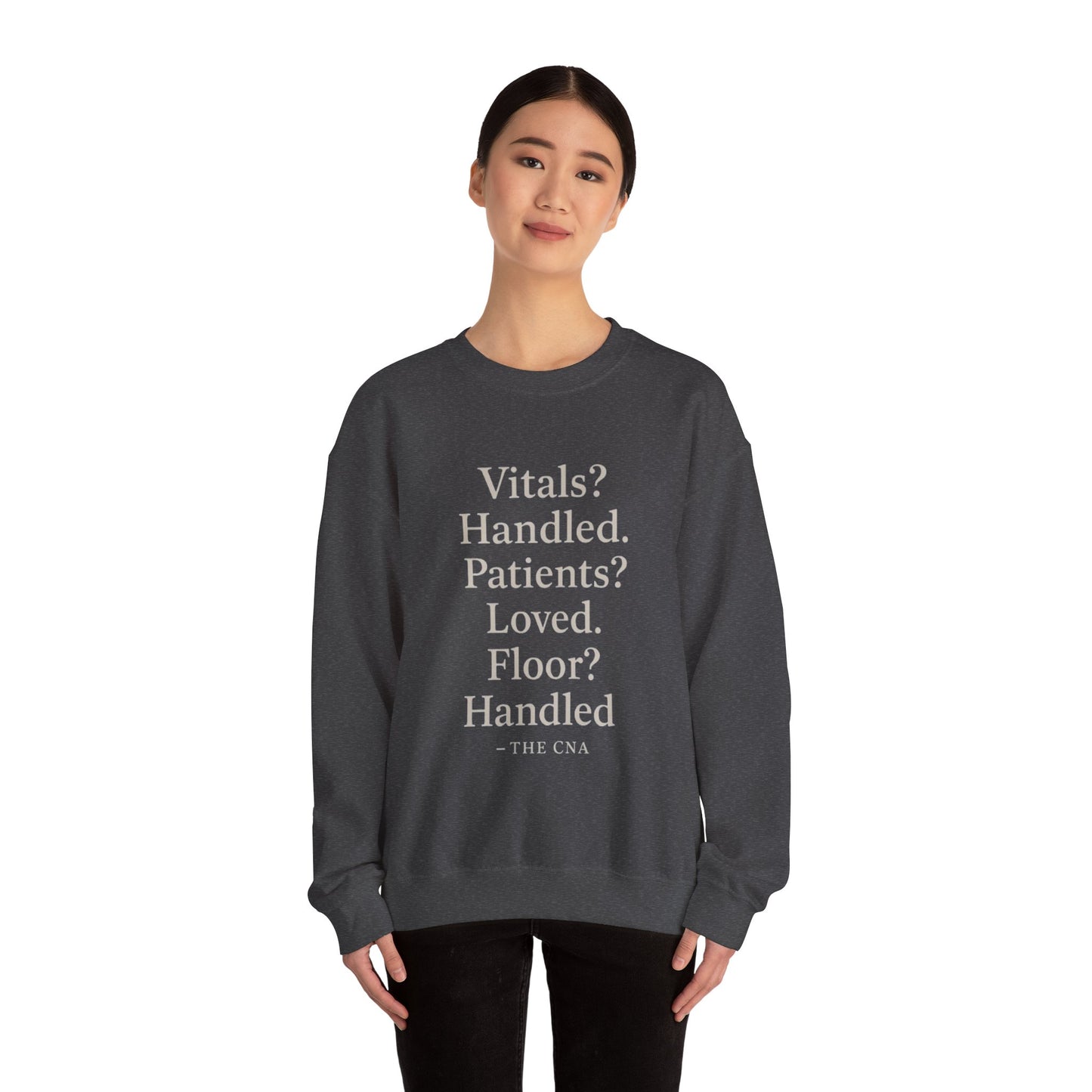 Vitals? Handled. Patients? Loved. Floor? Handled - THE CNA