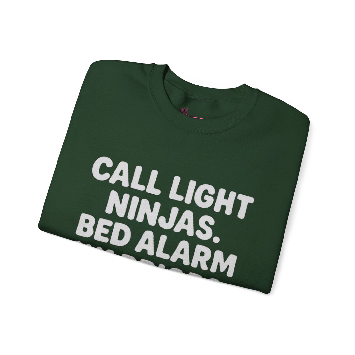 CALL LIGHT NINJAS. BED ALARM WARRIORS. -THE CNA