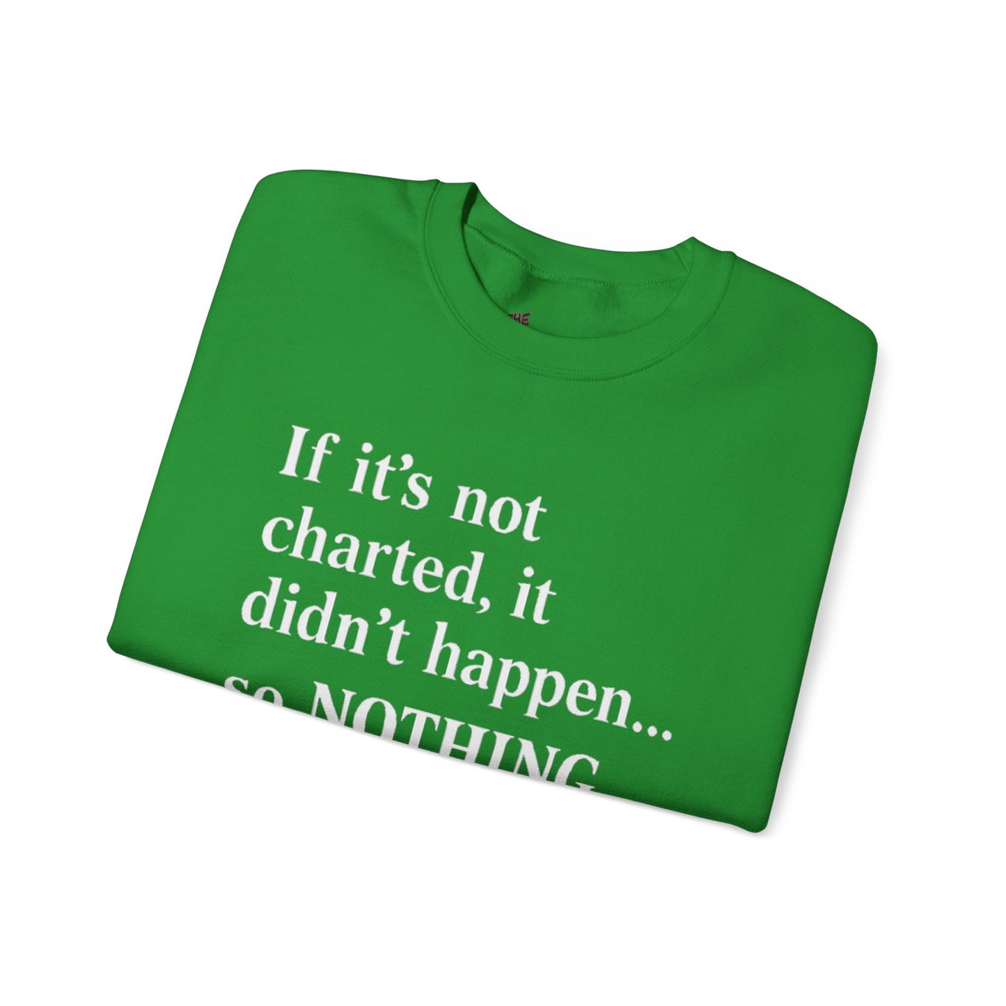 If it's not charted, it didn't happen... So NOTHING happened today.