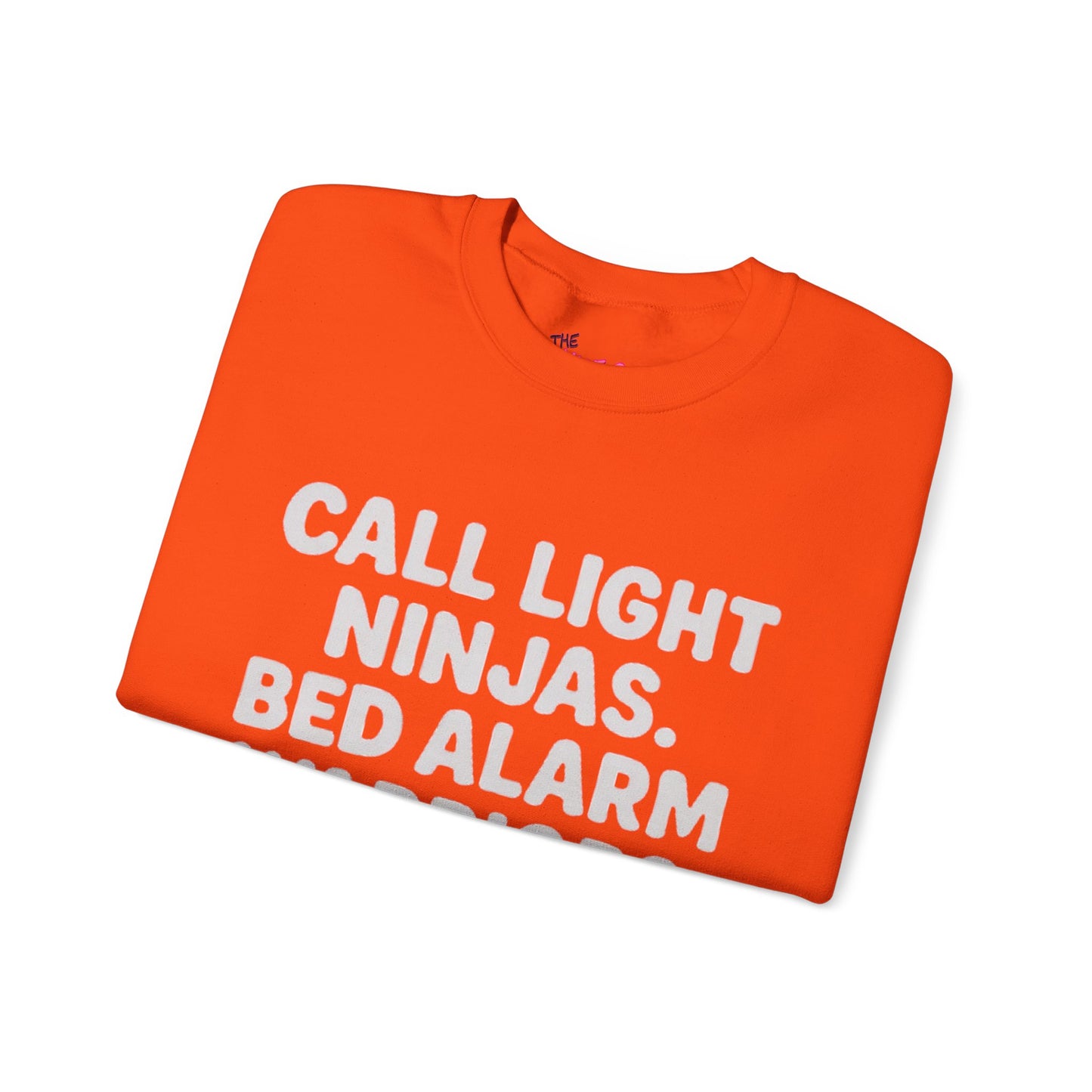 CALL LIGHT NINJAS. BED ALARM WARRIORS. -THE CNA