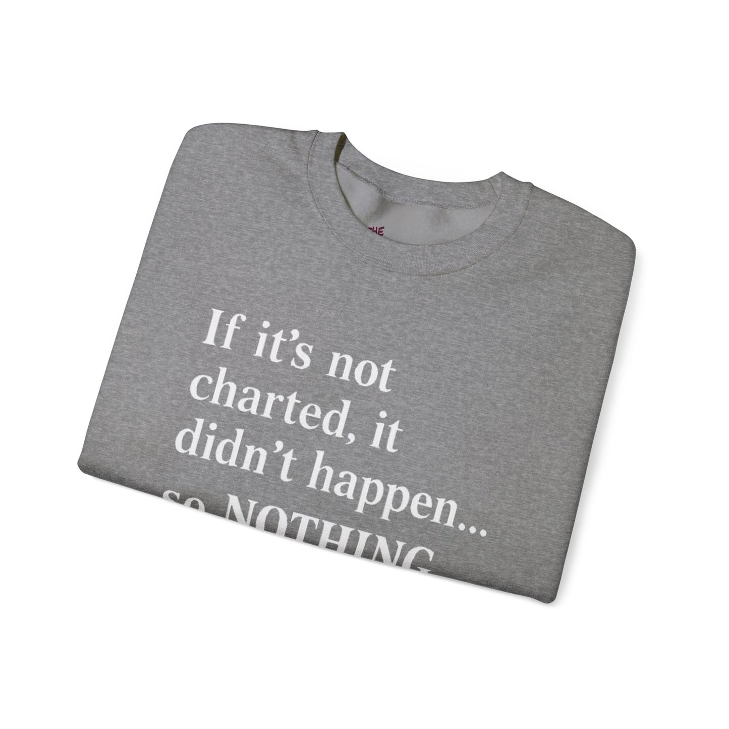 If it's not charted, it didn't happen... So NOTHING happened today.