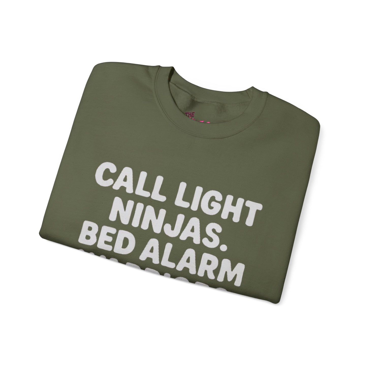 CALL LIGHT NINJAS. BED ALARM WARRIORS. -THE CNA