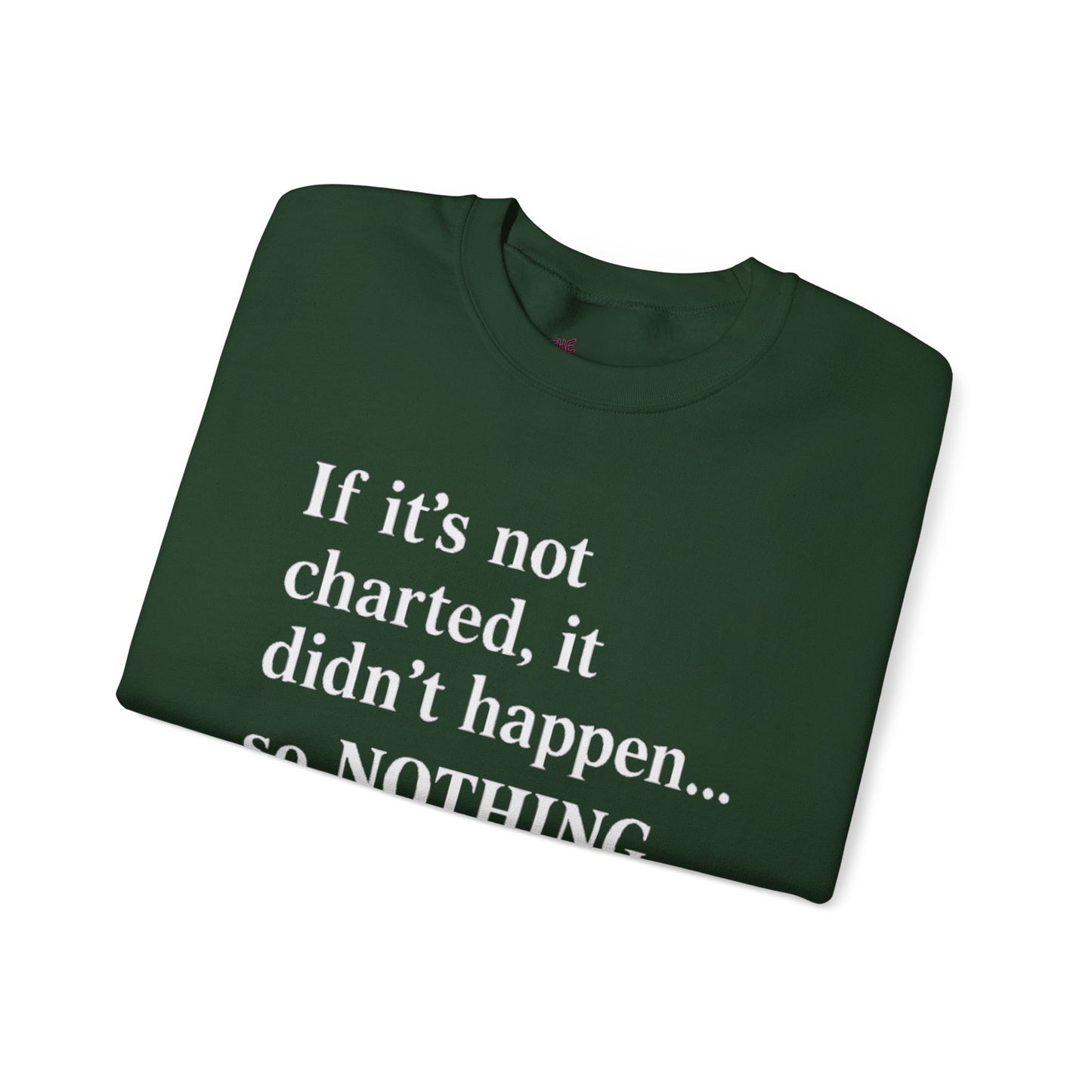 If it's not charted, it didn't happen... So NOTHING happened today.