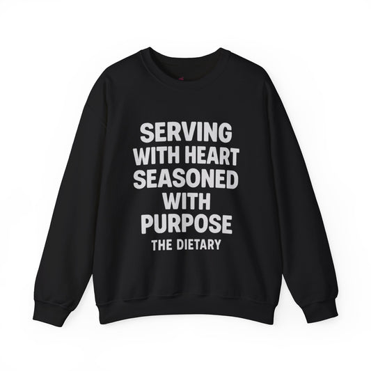 SERVING WITH HEART SEASONED WITH PURPOSE THE DIETARY