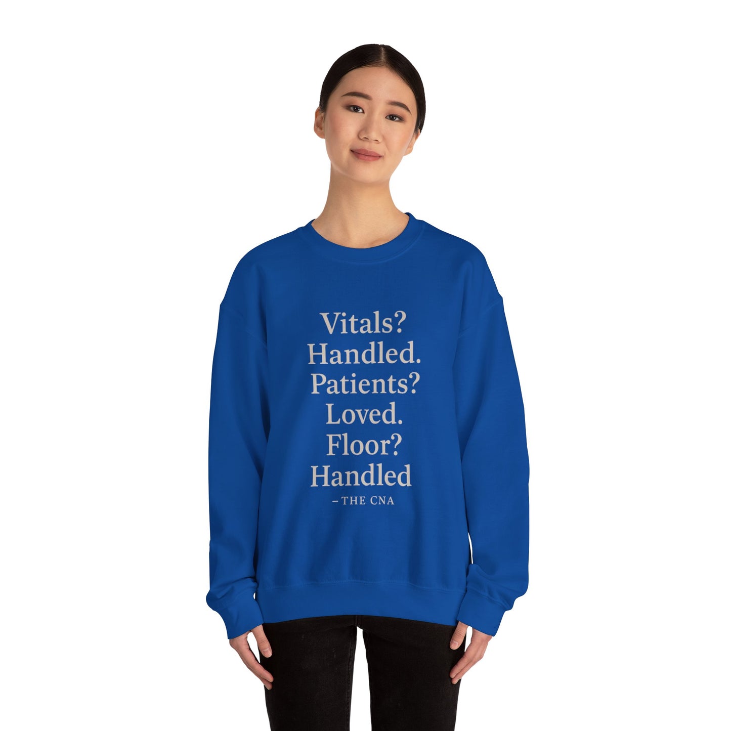 Vitals? Handled. Patients? Loved. Floor? Handled - THE CNA