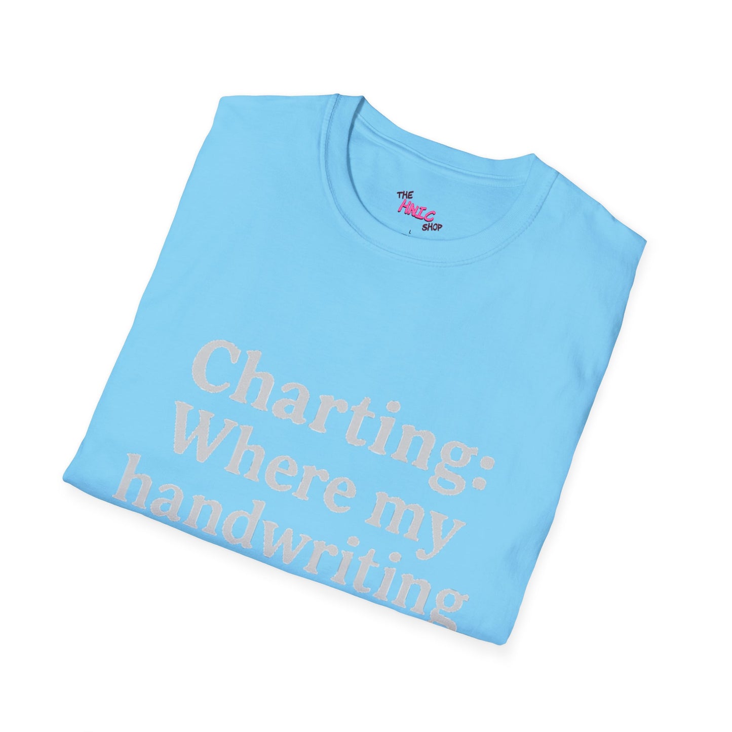 Where my handwriting becomes ancient code shirt (Unisex T-Shirt)