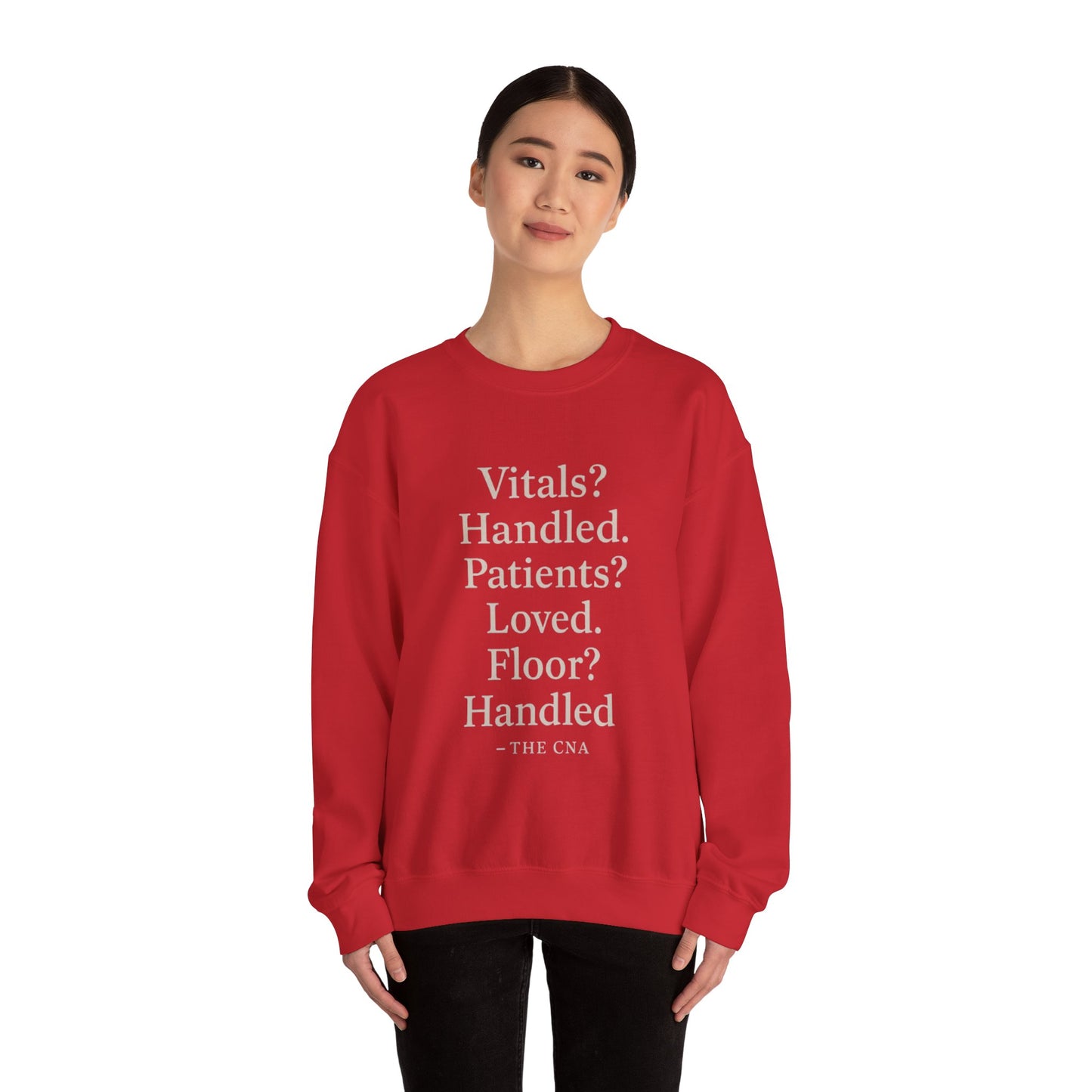 Vitals? Handled. Patients? Loved. Floor? Handled - THE CNA