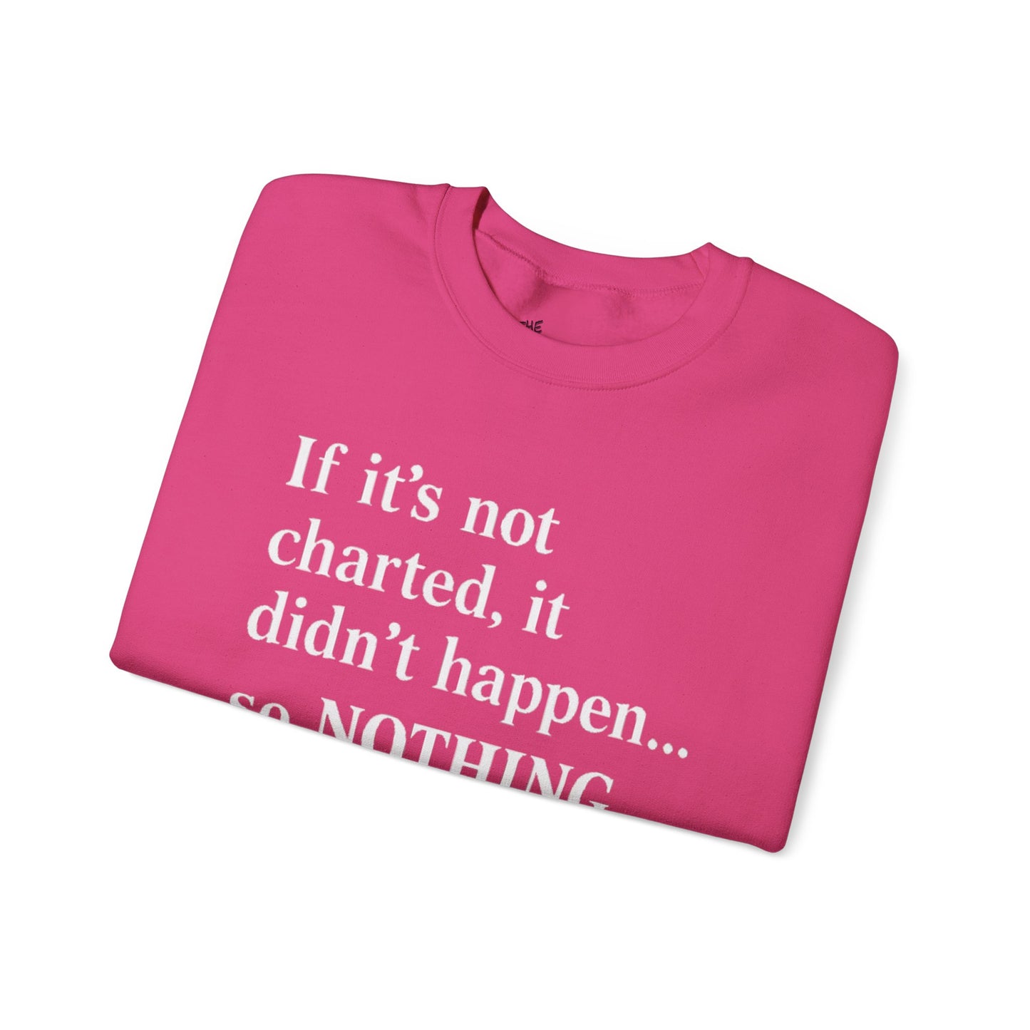 If it's not charted, it didn't happen... So NOTHING happened today.