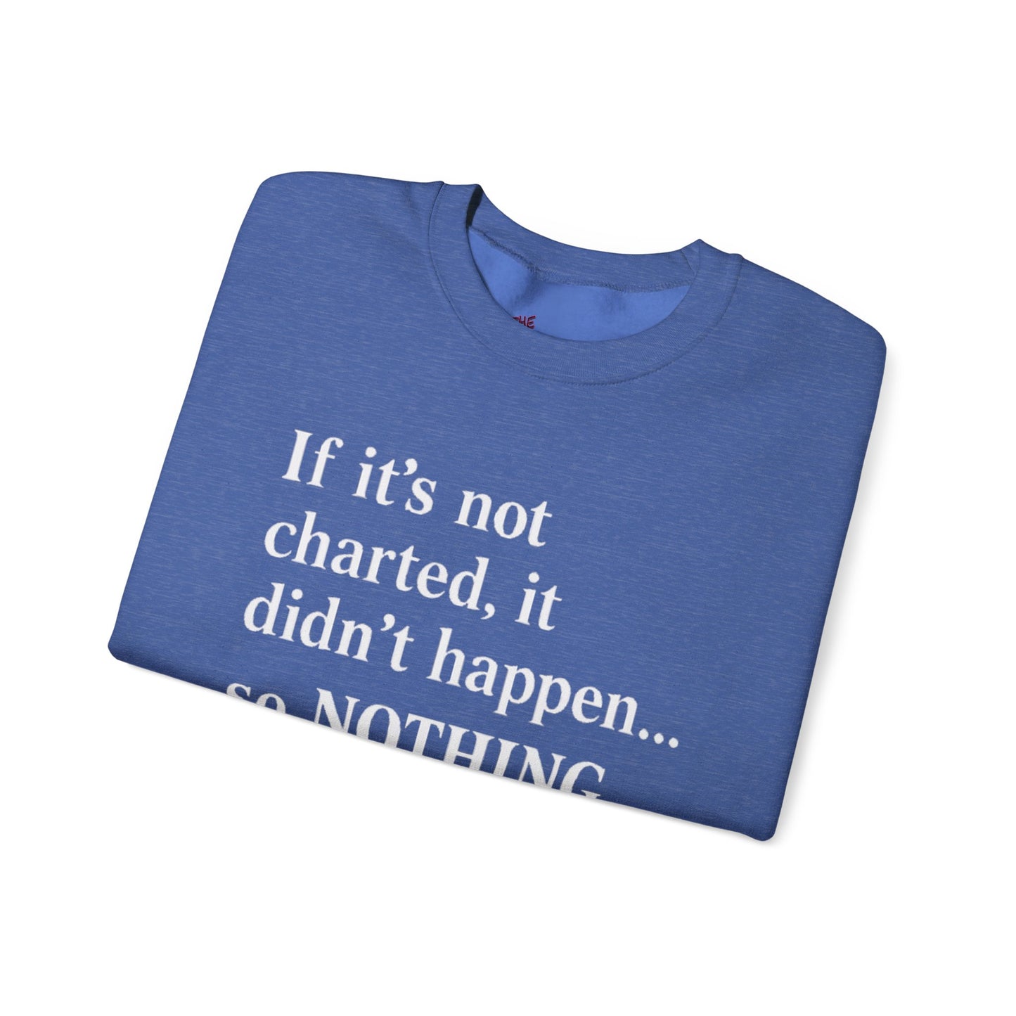 If it's not charted, it didn't happen... So NOTHING happened today.